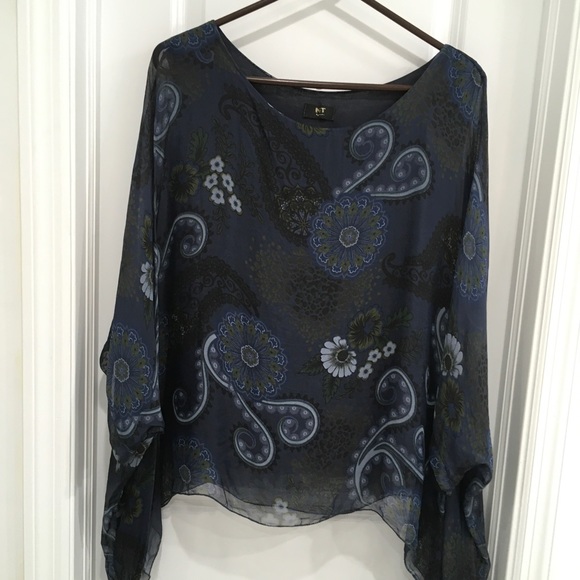 NT Italy Tops - ❤️ Silk/Viscose Italian Blouse ❤️